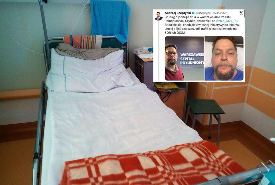 Co za niespodzianka! Szeptycki i Szpital Południowy