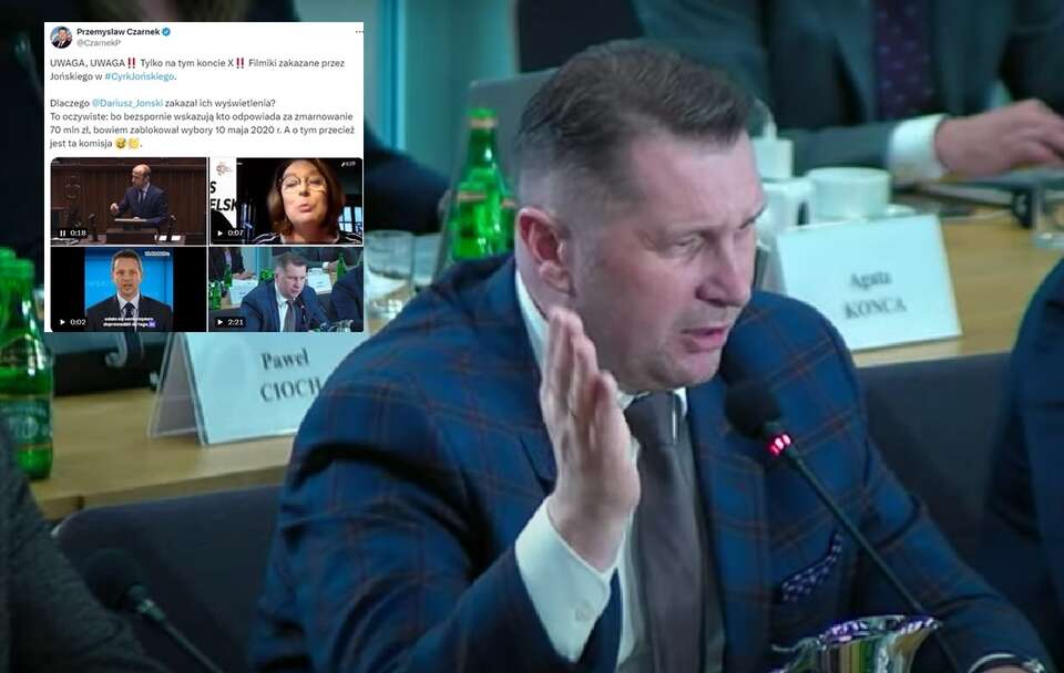 autor: screenshot YouTube Sejm RP/X Przemysław Czarnek