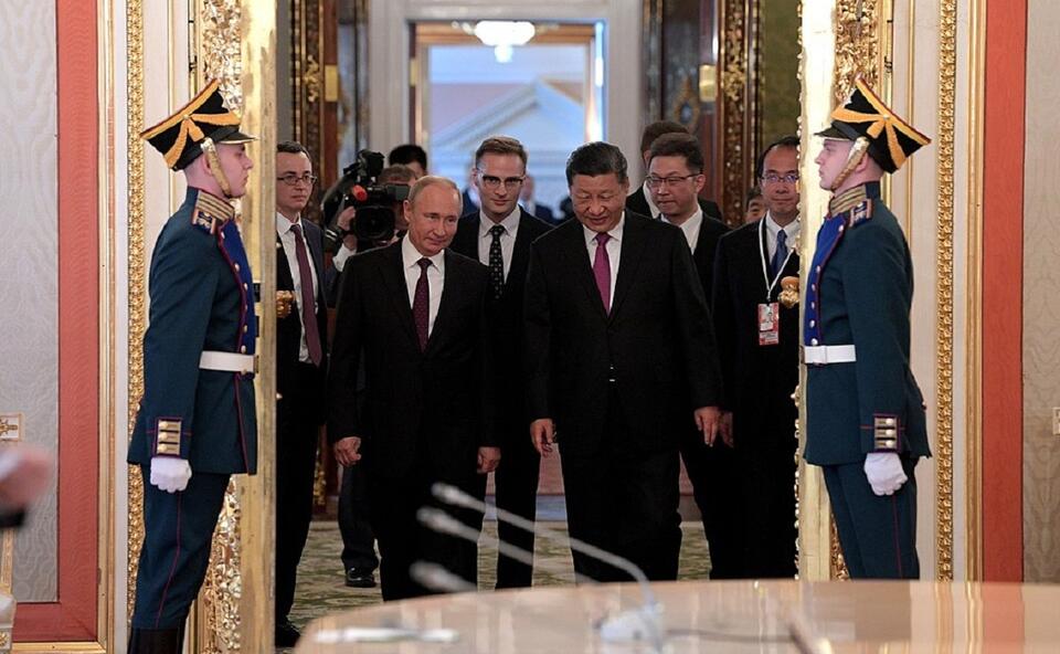 Władimir Putin i Xi Jinping / autor: Kremlin.ru, CC BY 4.0 <https://creativecommons.org/licenses/by/4.0>, via Wikimedia Commons