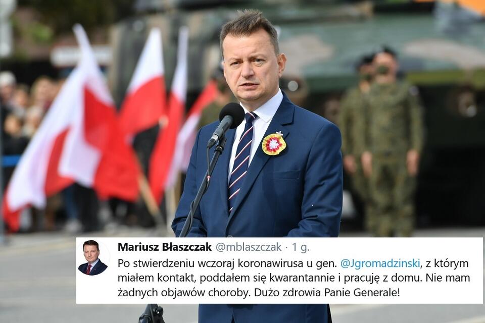 Min. Mariusz Błaszczak / autor: PAP/Wojtek Jargiło