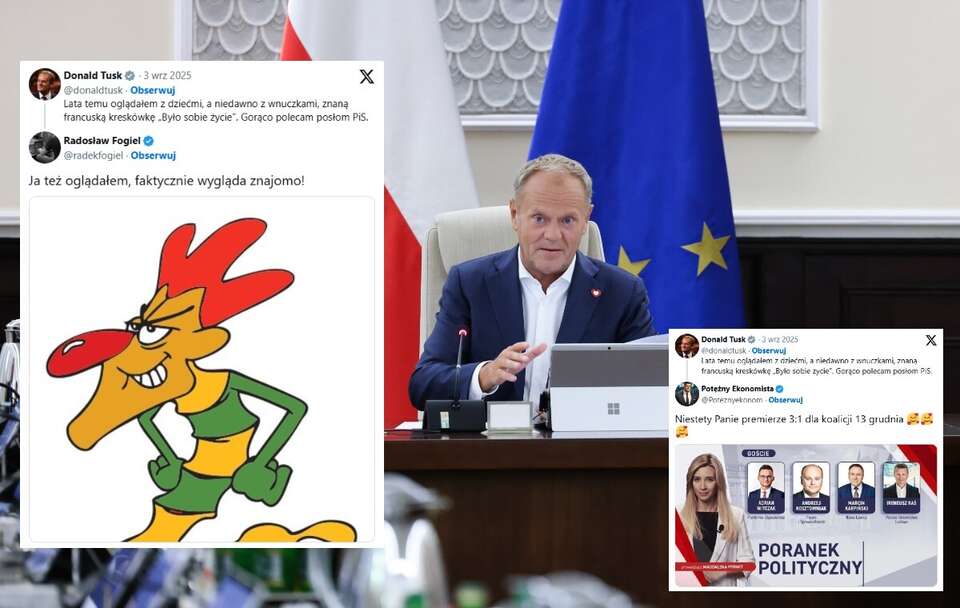 Donald Tusk / autor: PAP/Albert Zawada/X