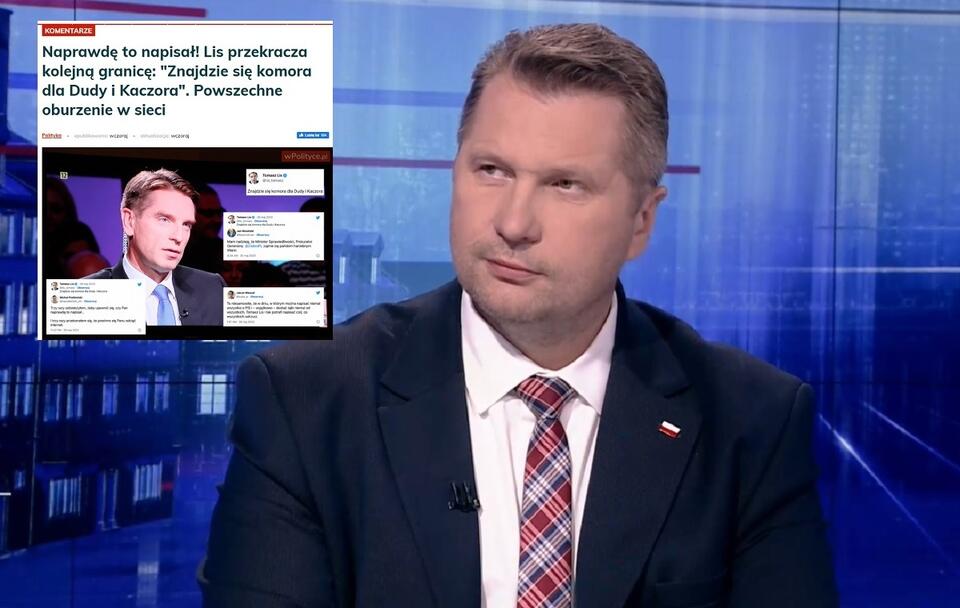 Przemysław Czarnek / autor: screenshot TVP Info/wPolityce.pl