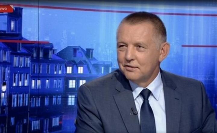 Marian Banaś, prezes NIK / autor: screen z TVP Info
