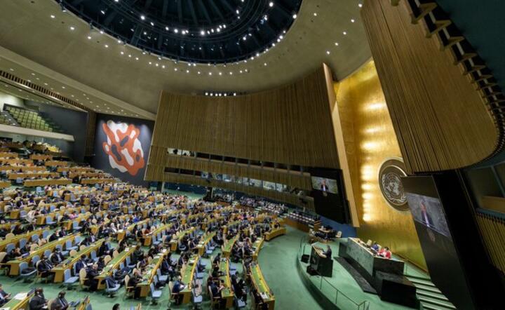 zgromadzenie ogólne ONZ / autor: United Nations/ Twitter