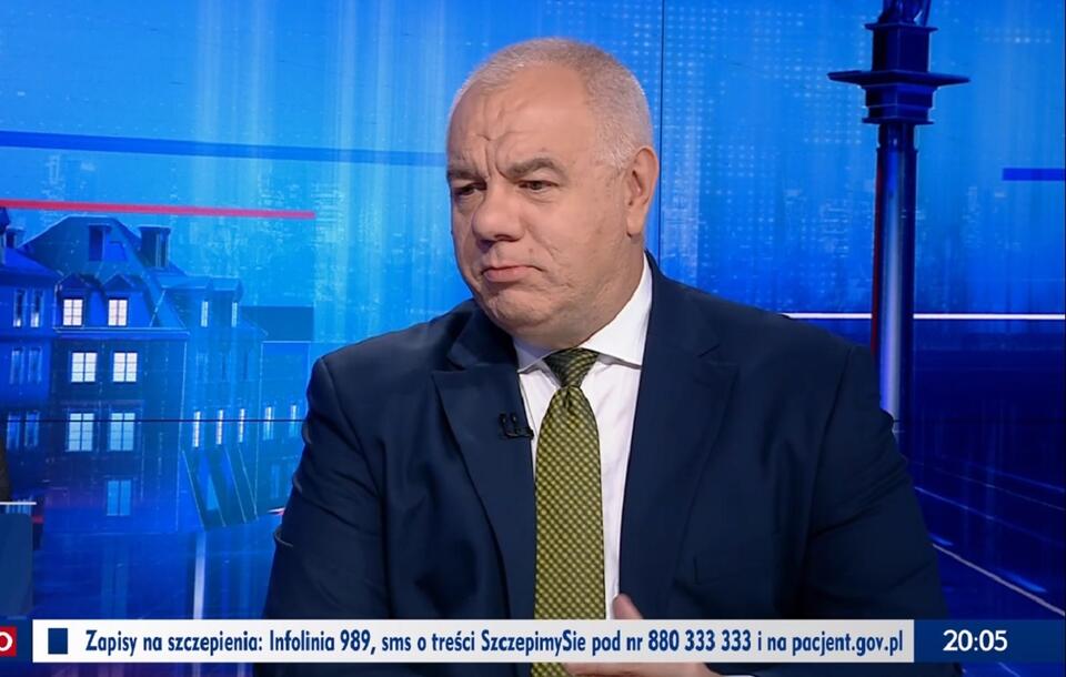 Jacek Sasin / autor: Screen TVP