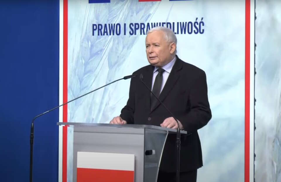 Jarosław Kaczyński  / autor: screenshot YouTube PiS 