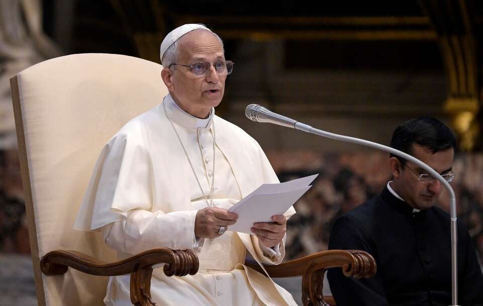 Papież Leon XIV / autor: PAP/EPA/RICCARDO ANTIMIANI
