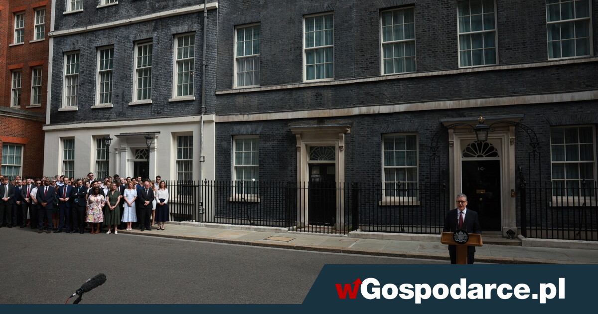 Zmiana warty przy Downing Street 10