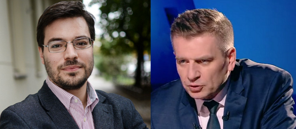 Tyszka i Arłukowicz / autor: Fratria/screenshot z materiału video (polsatnews.pl)