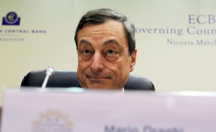 Prezes EBC Mario Draghi. Program QE, "luzowanie ilościowe" to jego projekt fot. PAP / EPA Katia Christodoulu