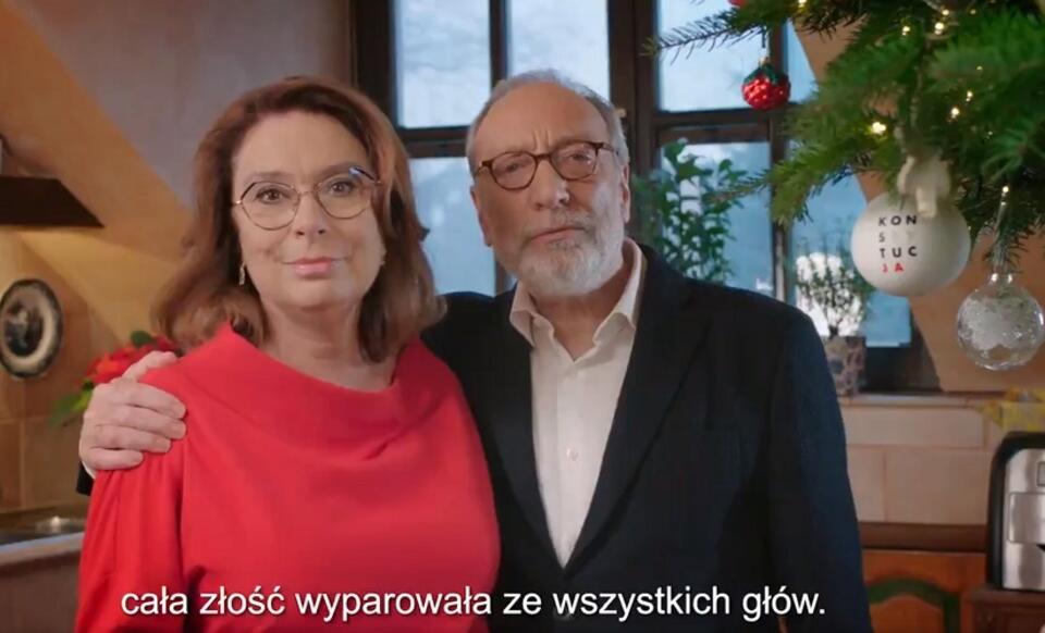 Małgorzata Kidawa-Błońska i Jan Kidawa-Błońska / autor: Twitter/M. Kidawa-Błońska