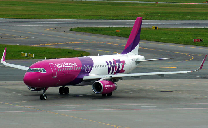 Samolot linii Wizz Air  / autor: Wikipedia.org