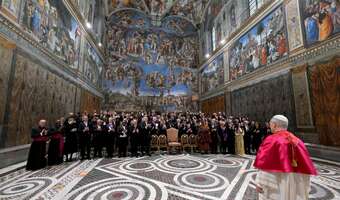 Papież o kurczeniu się wolności słowa