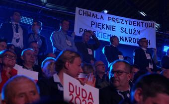 Trwa konwencja inaugurująca kampanię Andrzeja Dudy (Wideo)