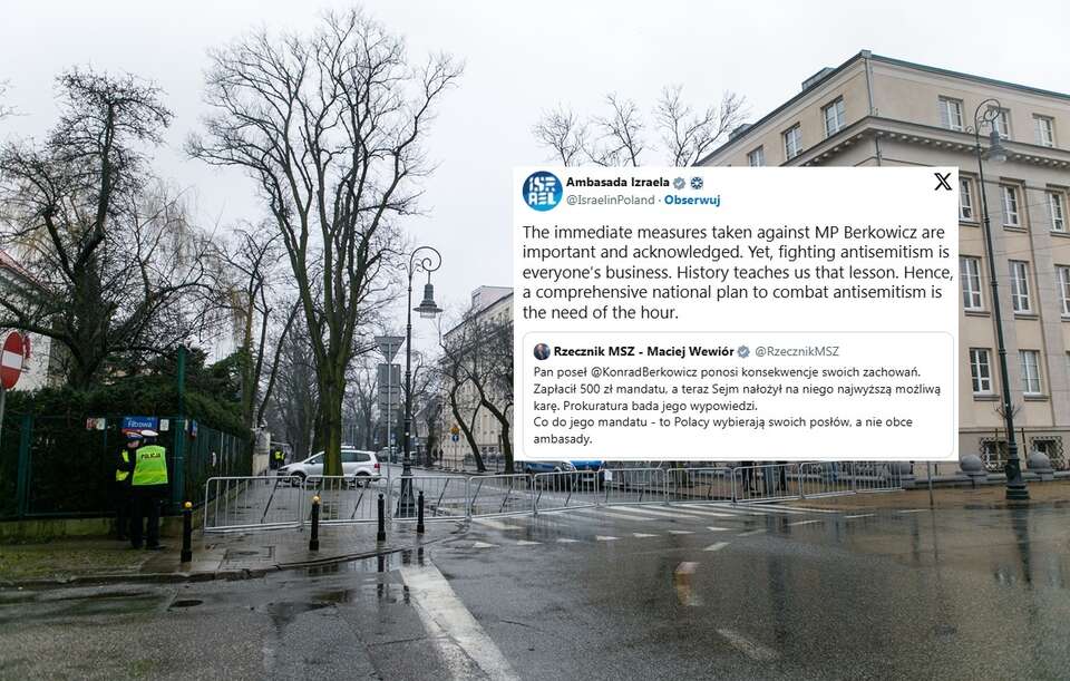 Ambasada Izraela chce, by Polska... walczyła z antysemityzmem