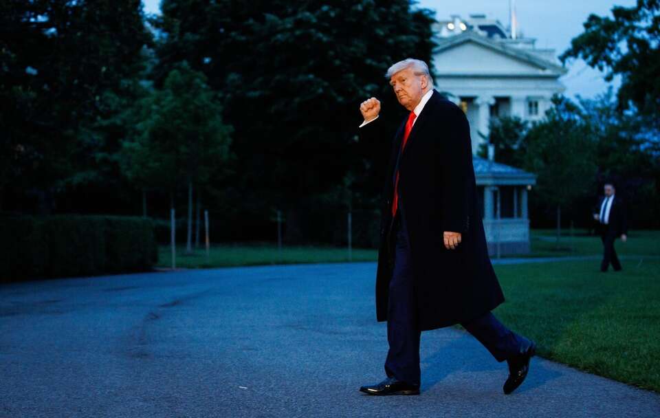 Donald Trump / autor: PAP/EPA/SAMUEL CORUM / POOL