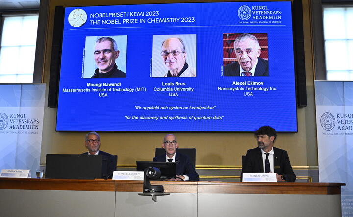 Nagrody Nobla z Chemii / autor: PAP/EPA/Claudio Bresciani