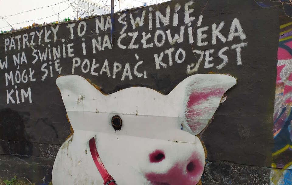 Mural przy ul. Rozbrat w Warszawie / autor: wikimedia.commons: Mafo/https://creativecommons.org/licenses/by-sa/4.0/