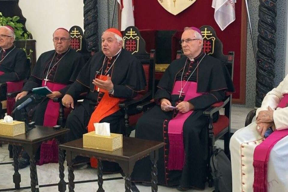 Delegacja Episkopatu Francji w Ziemi Świętej / autor: Vatican News