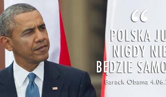 Prezydent USA Barack Obama w przemówieniu: "Polska już nigdy nie będzie samotna"