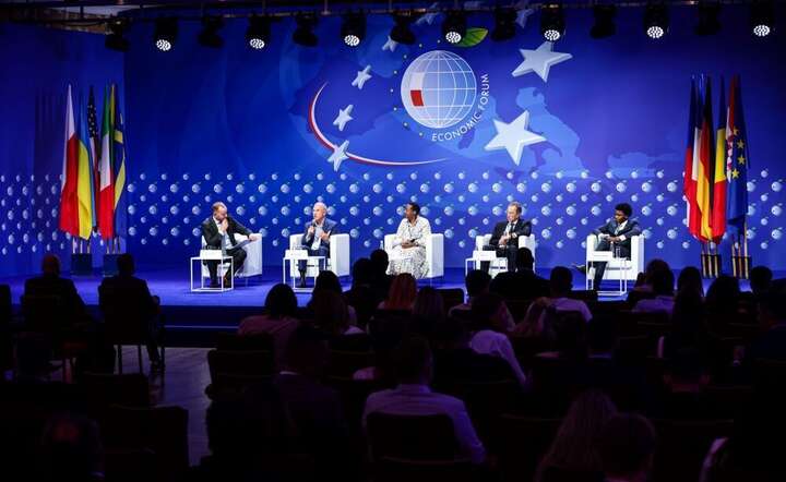 Panel dyskusyjny w ramach Forum Ekonomicznego w Karpaczu / autor: materiały prasowe Instytutu Studiów Wschodnich