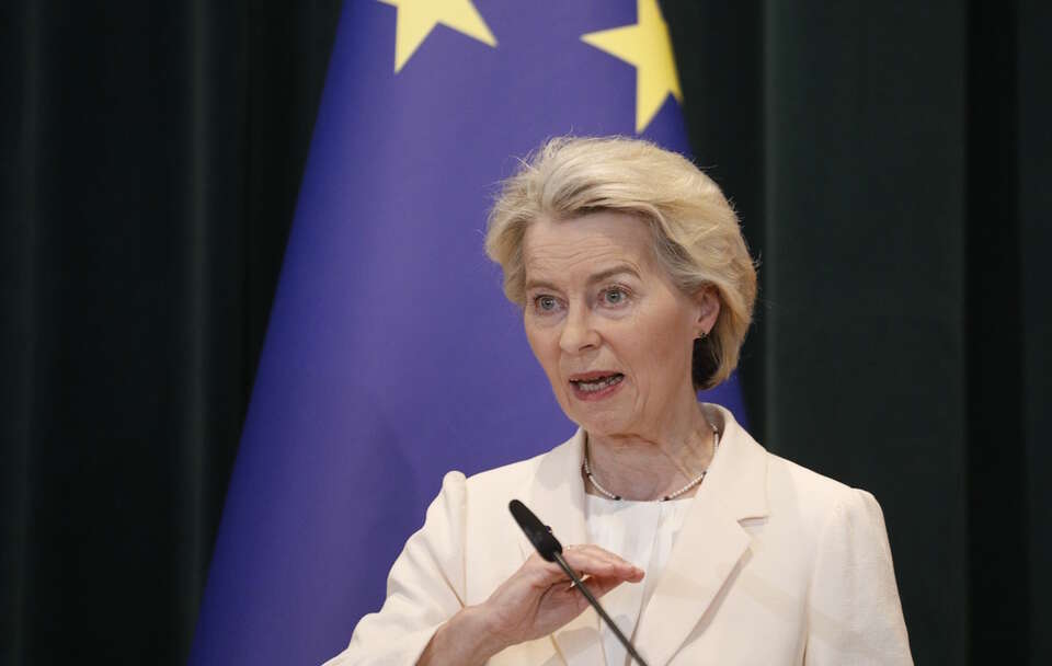 Ursula von der Leyen / autor: PAP/EPA/MALTON DIBRA
