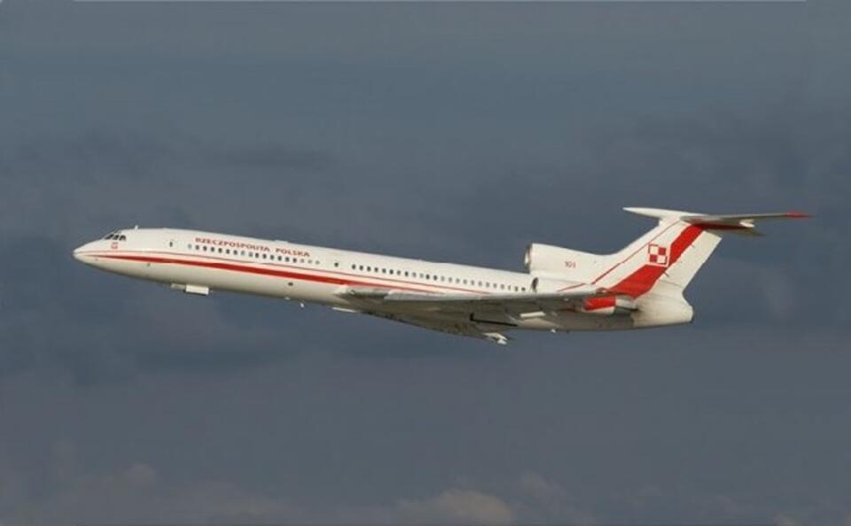 Fot. TU-154M o numerze bocznym 101, który rozbił się w Smoleńsku 10.04.2010 r.