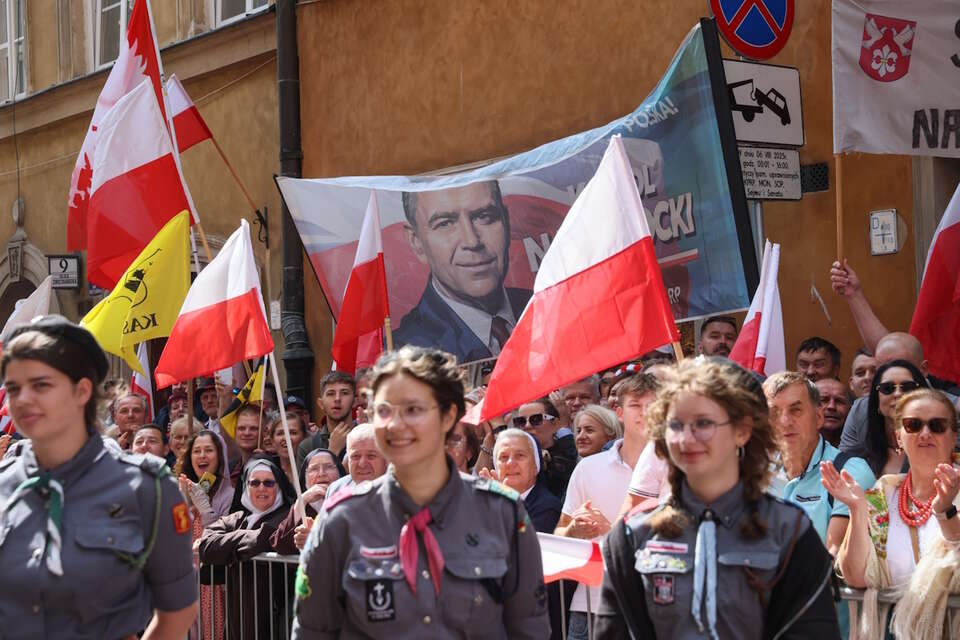 Zaprzysiężenie prezydenta Karola Nawrockiego / autor: PAP/Leszek Szymański