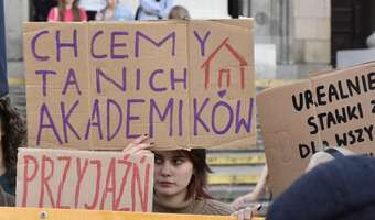 Miejsca w akademikach drożeją grubo ponad inflację