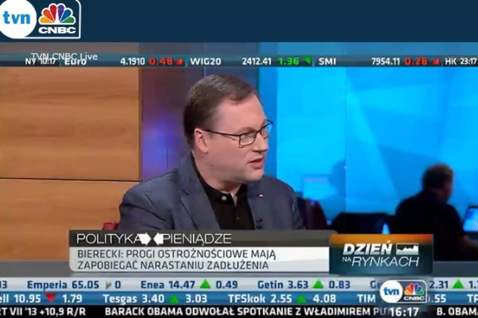 Fot. wPolityce.pl/TVN CNBC