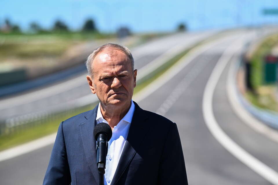 Tusk przy premier Ukrainy zaatakuje Nawrockiego? "Obrzydliwy"