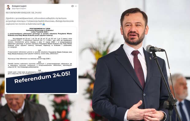 Referendum w sprawie odwołania Miszalskiego z urzędu prezydenta odbędzie sie 24 maja. / autor: PAP/Łukasz Gągulski