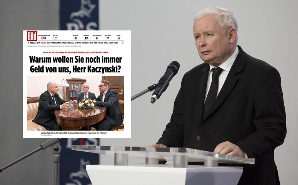 Prezes PiS Jarosław Kaczyński / autor: Fratria; bild.de