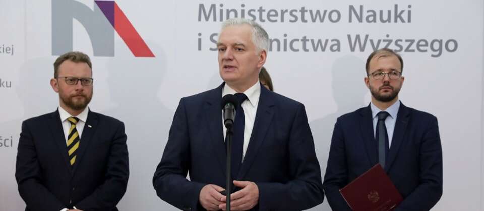 Jarosław Gowin / autor: PAP/Tomasz Gzell