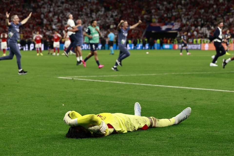 Piłkarze Paris Saint-Germain drugi raz z rzędu triumfowali w Lidze Mistrzów. / autor: PAP/EPA