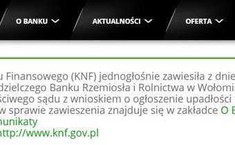 To już jest koniec. Sąd wydał postanowienie o upadłości SK banku