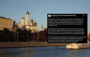 Wołodymyr Zełenski ostrzega Europę przed Rosją / autor: Fratria/X