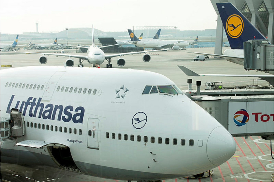 Samolot Lufthansy / autor: Fratria