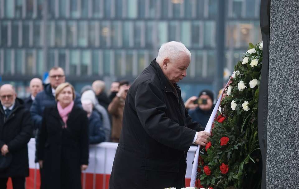 Prezes PiS Jarosław Kaczyński / autor: PAP/Leszek Szymański