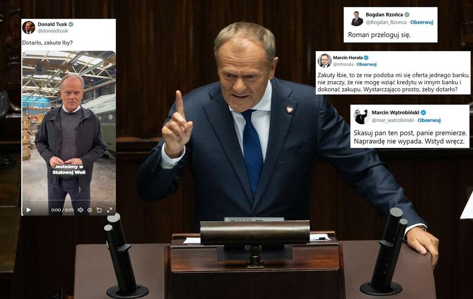 Rynsztokowy atak Tuska na opozycję! "Dotarło, zakute łby?"