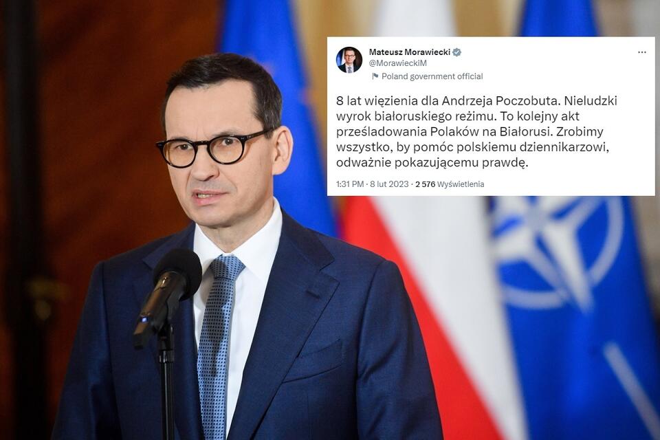 Premier Mateusz Morawiecki / autor: PAP/Radek Pietruszka; Twitter/Mateusz Morawiecki