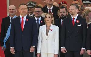Prezydent Nawrocki o konstytucji / autor: PAP/Radek Pietruszka