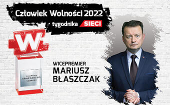 Mariusz Błaszczak Człowiekiem Wolności tygodnika Sieci za 2022 rok!