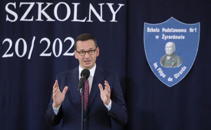 Premier Mateusz Morawiecki / autor: PAP/Tomasz Gzell