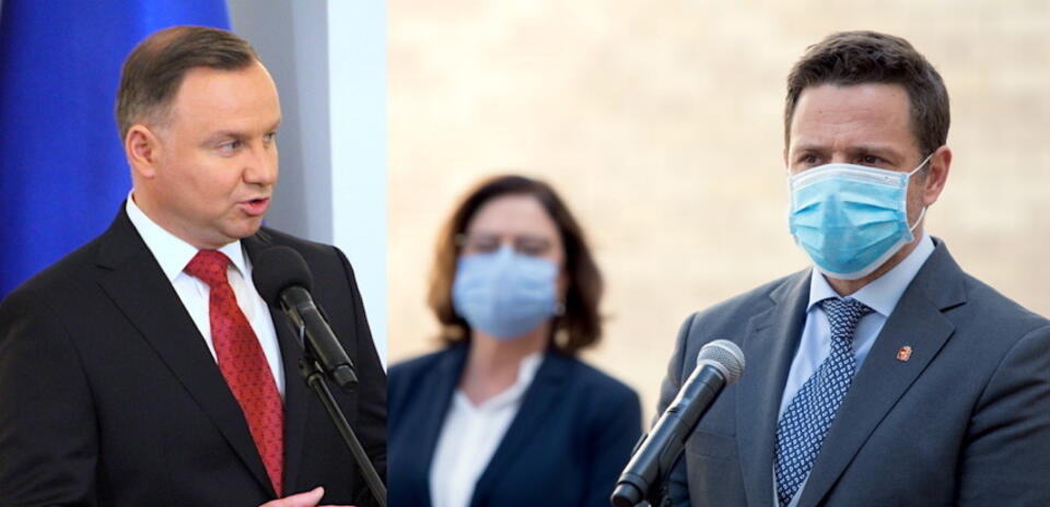 Andrzej Duda, Małgorzata Kidawa-Błońska i Rafał Trzaskowski / autor: Fratria/Andrzej Wiktor/M. Czutko