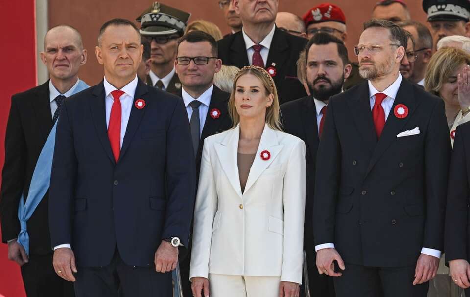 Prezydent Nawrocki o konstytucji / autor: PAP/Radek Pietruszka