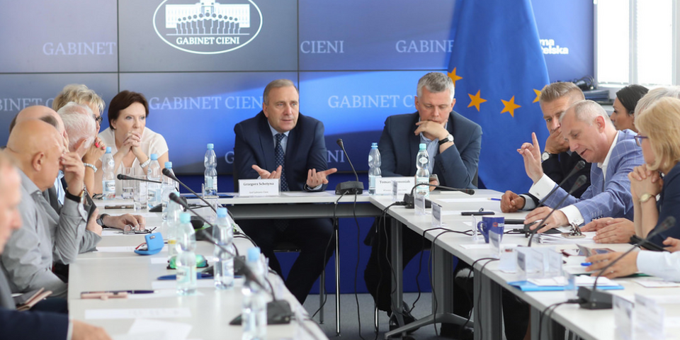 "Gabinet Cieni" PO. / autor: Flickr: Platforma RP