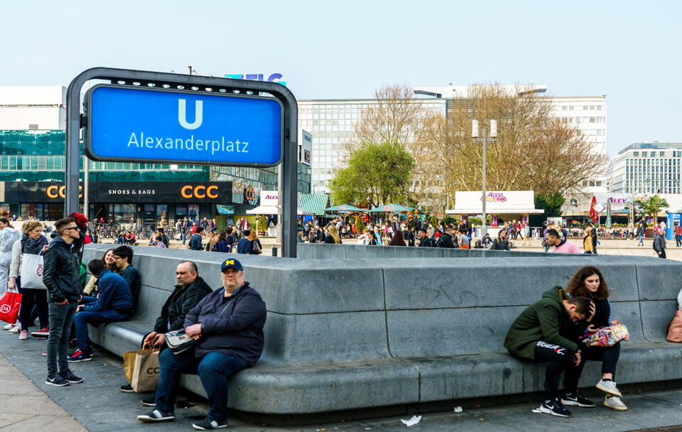 Stacja metra w Berlinie / autor: Fratria
