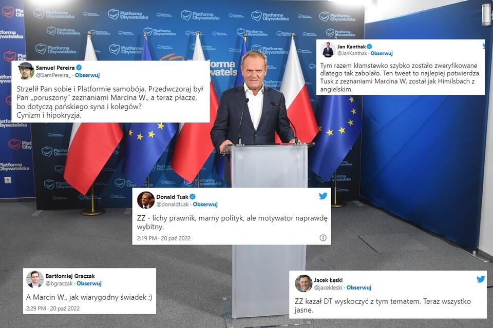 Donald Tusk / autor: PAP/Radek Pietruszka; Twitter