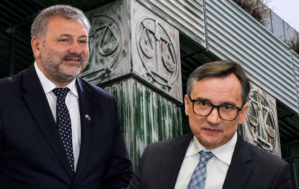 Kolejny sędzia, który niepodobał się Waldemarowi Żurkowi w sprawie o wydania Europejskiego Nakazu Aresztowania Zbigniewa Ziobro został usunięty ze sprawy. / autor: Fratria/modyfikacja AI